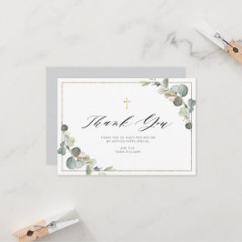 eucalyptus greenery elegant lijst dank je creditca kaart