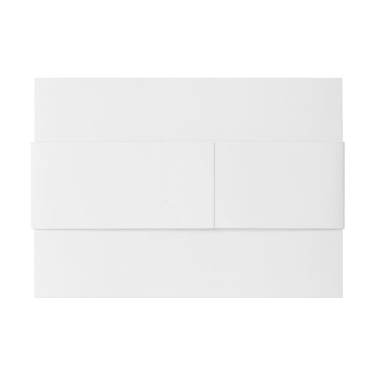 Eucalyptus Greenery Elegant Script Uitnodigingen Wikkel (Achterkant Voorbeeld)