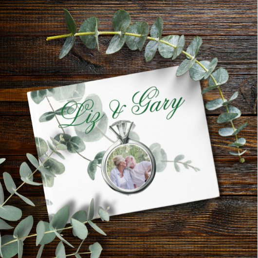 Eucalyptus Greenery Elegant Wedding Gastenboek
