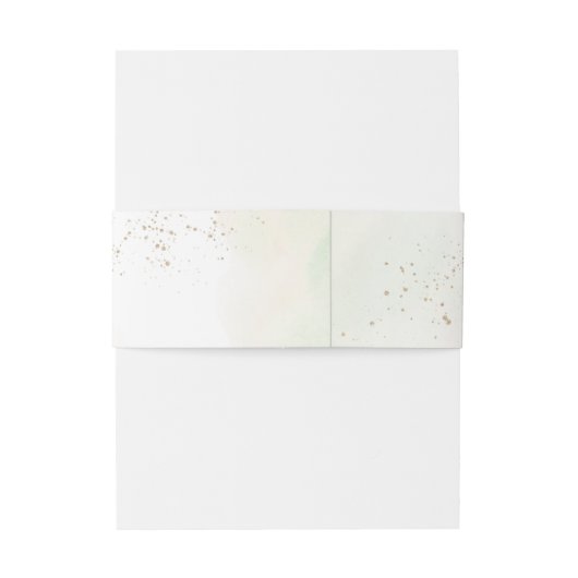 Eucalyptus Greenery Elegant Wedding Uitnodigingen Wikkel (Achterkant Voorbeeld)