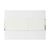 Eucalyptus Greenery Elegante Botanische bruiloft Uitnodigingen Wikkel (Achterkant Voorbeeld)