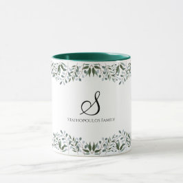 Eucalyptus Greenery Floral Familial Name Mok