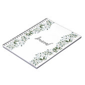 Eucalyptus Greenery Floral Journal Notitieboek (Linkerzijde)