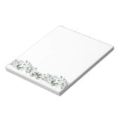 Eucalyptus Greenery Floral Notitieblok (Linkerzijde)