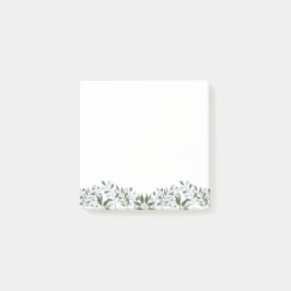 Eucalyptus Greenery Floral Post-it® Notes