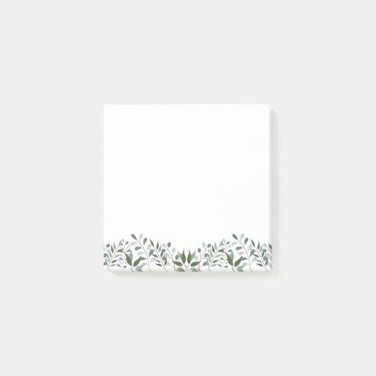 Eucalyptus Greenery Floral Post-it® Notes (Voorkant)
