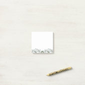 Eucalyptus Greenery Floral Post-it® Notes (Op bureau)