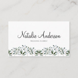 Eucalyptus Greenery Floral Visitekaartje