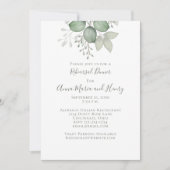 Eucalyptus Greenery Foliage Kaart (Voorkant)