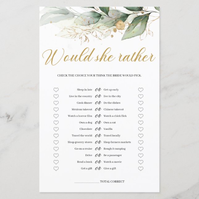 Eucalyptus greenery foliy Zou ze vrij wild hebben (Voorkant)