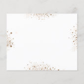 Eucalyptus greenery foto bruiloft Save the Date (Achterkant)