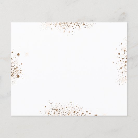 Eucalyptus greenery foto bruiloft Save the Date (Achterkant)