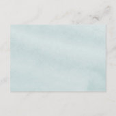 Eucalyptus Greenery Geometric Wedding Reception Informatiekaartje (Achterkant)