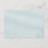 Eucalyptus Greenery Gold Geometric Wedding Details Informatiekaartje (Achterkant)