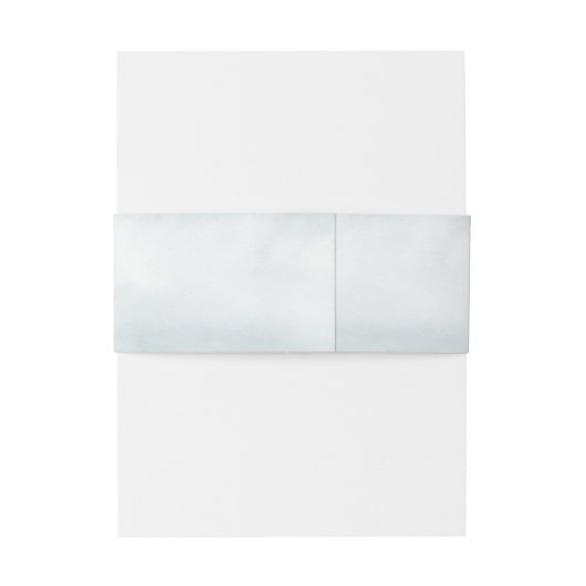 Eucalyptus Greenery Gold Geometric Wedding Uitnodigingen Wikkel (Achterkant Voorbeeld)