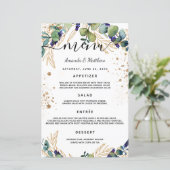 Eucalyptus greenery gold glitter (Staand voorkant)