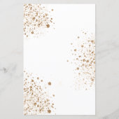 Eucalyptus greenery gold glitter (Achterkant)
