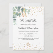 Eucalyptus greenery gold hearts vocht vernieuwing kaart (Voorkant)