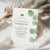 Eucalyptus Greenery Graduy Party Kaart