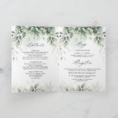 Eucalyptus Greenery Gum Botanical Rustic Wedding (Binnen)