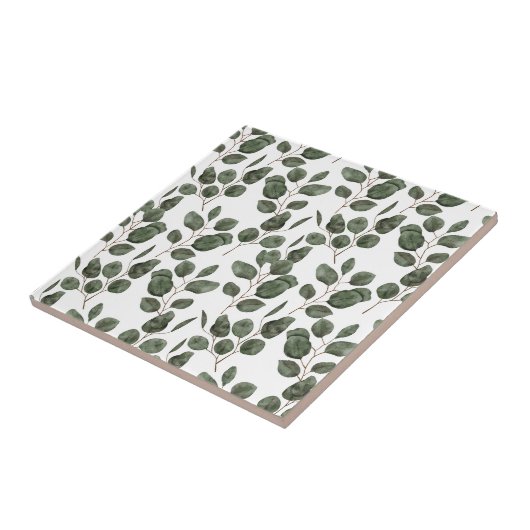 Eucalyptus Greenery Kitchen Bathroom Remodel Tegeltje (Zijkant)