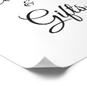 Eucalyptus Greenery laat Kaarten en cadeautjes ach Poster (Hoek)