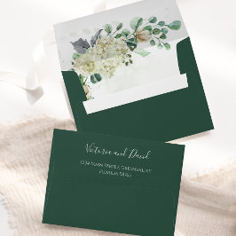 Eucalyptus Greenery leveert het bruinbruin van de Envelop