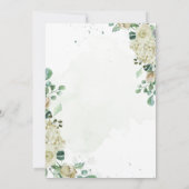 Eucalyptus Greenery leveert het bruinbruin van de Kaart (Achterkant)