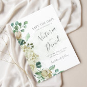 Eucalyptus Greenery leveert het bruinbruin van de  Save The Date