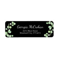 Eucalyptus Greenery leveert het Etiket van het Ter