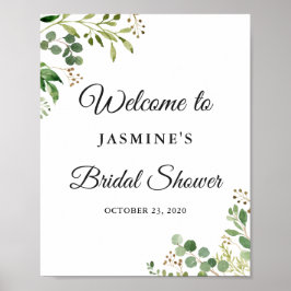 Eucalyptus Greenery leveert uit grafisch Vrijgezel Poster