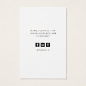 Eucalyptus Greenery Lijst dat Kaart van juwelen ve (Achterkant)