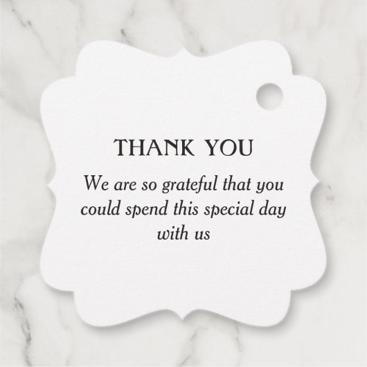 Eucalyptus Greenery Lijst Green Blue White Fancy Bedankjes Labels (Achterkant)