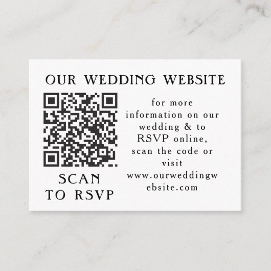 Eucalyptus Greenery Lijst Green Blue White Web QR Informatiekaartje (Voorkant)