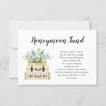 Eucalyptus Greenery Luggage Honeymoon