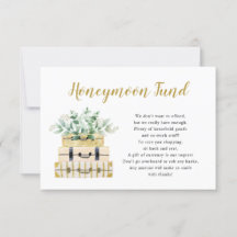 Eucalyptus Greenery Luggage Honeymoon