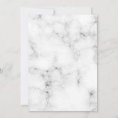 Eucalyptus greenery marmer bruiloft kaart (Achterkant)