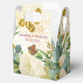 Eucalyptus Greenery Modern Wedding Favor Box Bedankdoosjes (Geopend)