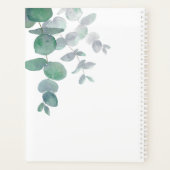Eucalyptus Greenery Personalized 2022 2023 Planner (Achterkant)