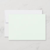 Eucalyptus Greenery Rsvp Card Kaartje (Achterkant)