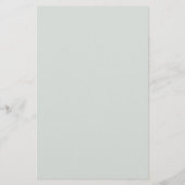 Eucalyptus Greenery Rustic Geometric Wedding Menu (Achterkant)