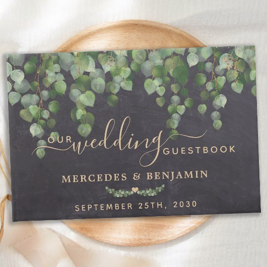 Eucalyptus Greenery Rustic Wedding Gastenboek