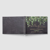 Eucalyptus Greenery Rustic Wedding Gastenboek (Volledig)