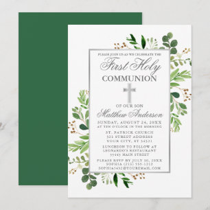 Eucalyptus Greenery Silver First Community Kaart
