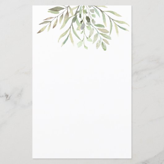 Eucalyptus Greenery Simple Wedding (Achterkant)