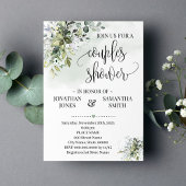 Eucalyptus greenery stof waterverf koppelt douche kaart