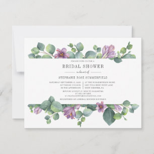 Eucalyptus Greenery Succulent Script Vrijgezellenf Kaart