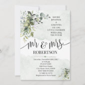 Eucalyptus greenery succulent voor ik ga douchen kaart (Voorkant)