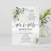 Eucalyptus greenery succulent voor ik ga douchen kaart (Staand voorkant)