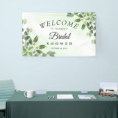 Eucalyptus Greenery Succulent Vrijgezellenfeest Si Spandoek (Beurs)